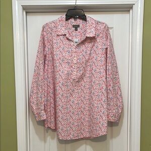NWT Style & Co. - perfect popover floral top - size 2X